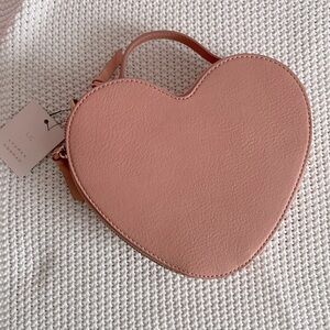 Lauren Conrad Pink Heart Crossbody
